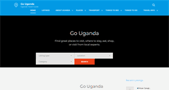 Desktop Screenshot of go-uganda.com